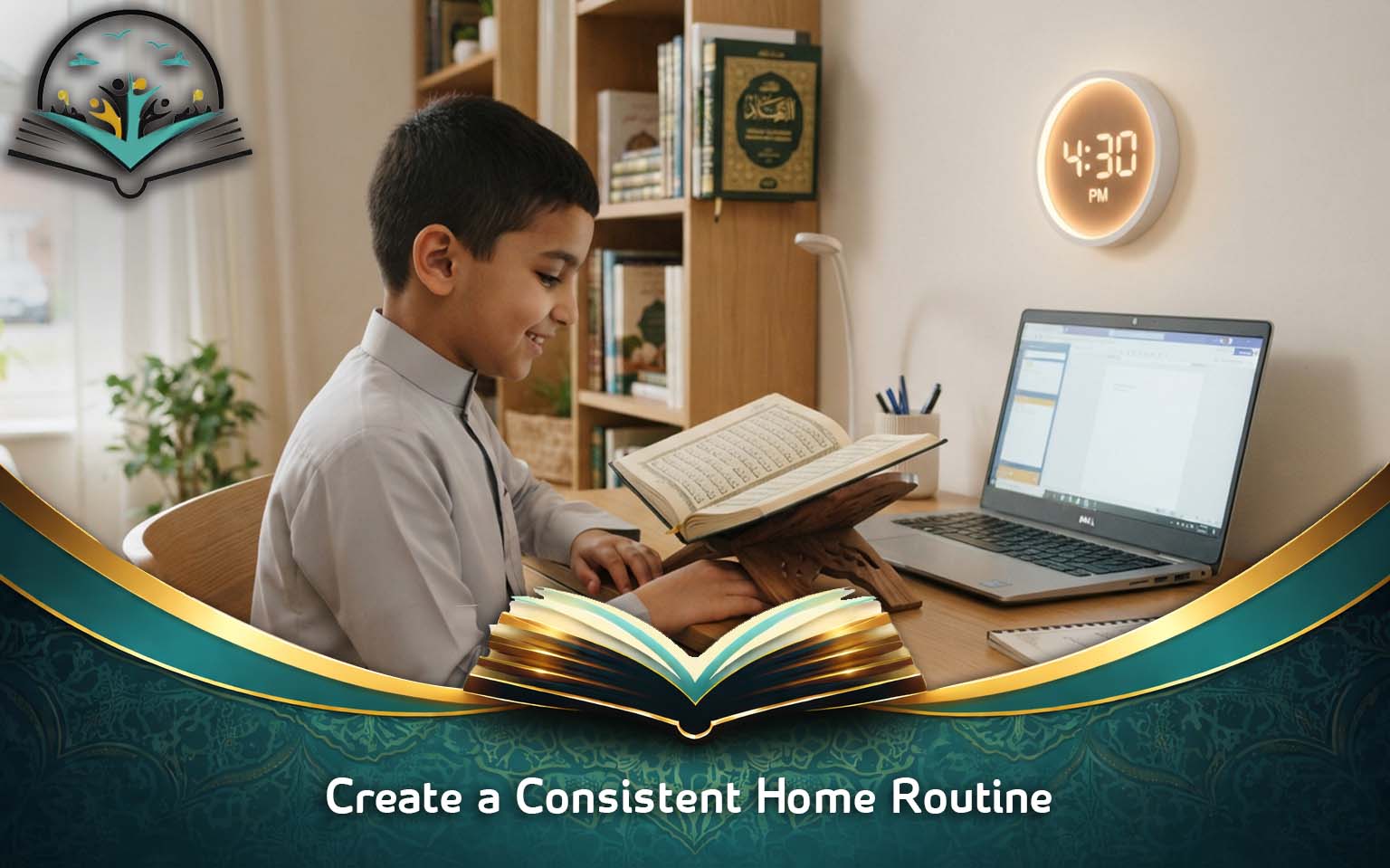 Create a Consistent Home Routine